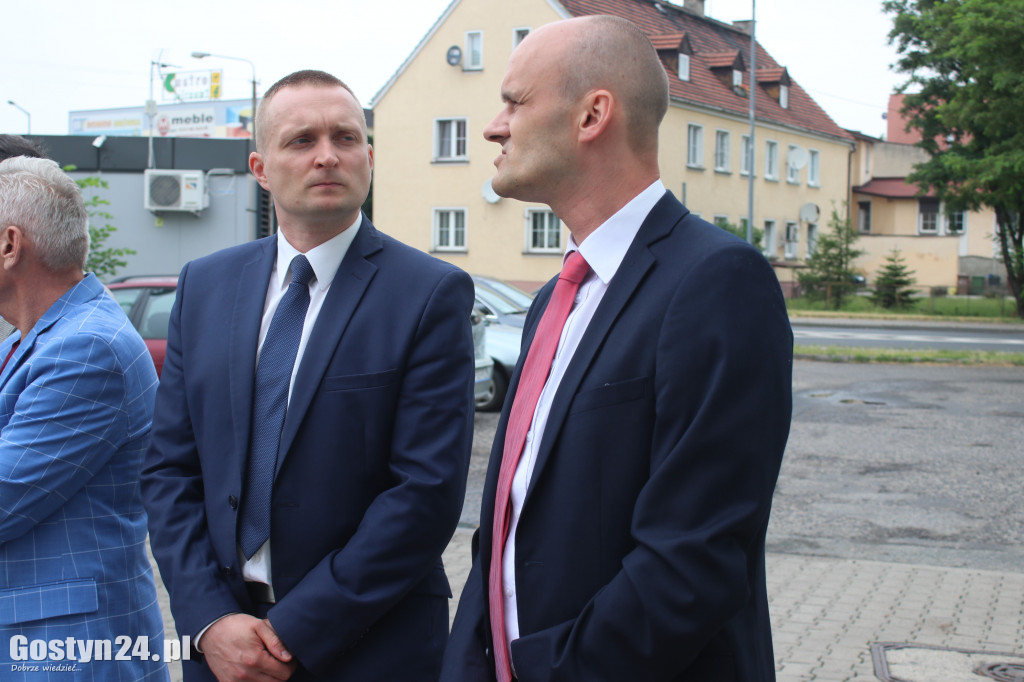 Odsłonięcie tablicy upamiętniającej dr Głuszaka