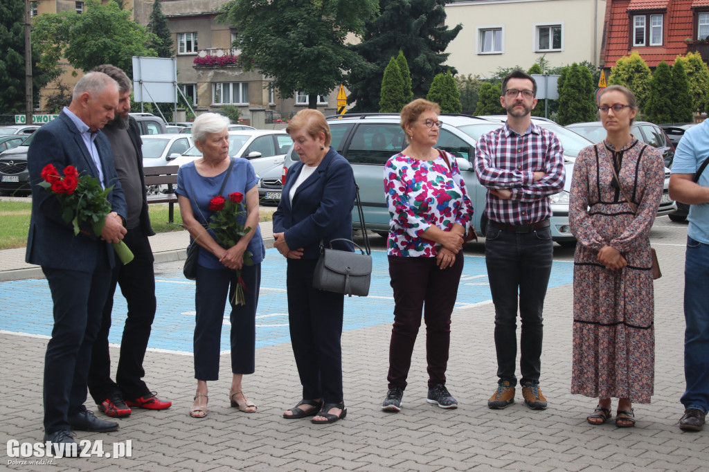 Odsłonięcie tablicy upamiętniającej dr Głuszaka