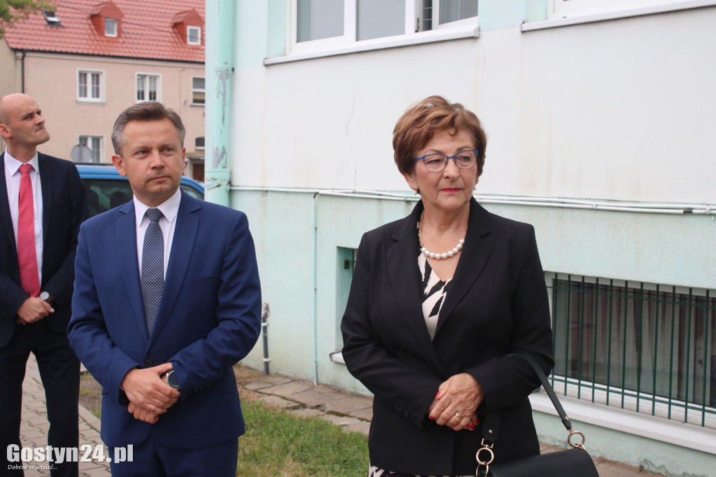 Odsłonięcie tablicy upamiętniającej dr Głuszaka