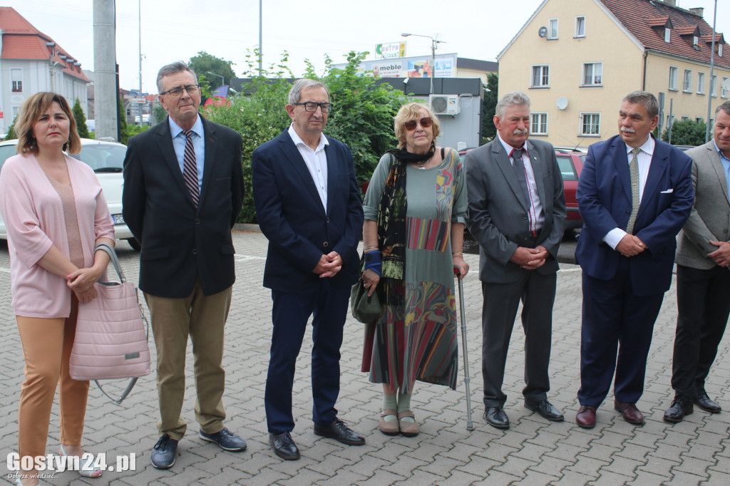 Odsłonięcie tablicy upamiętniającej dr Głuszaka