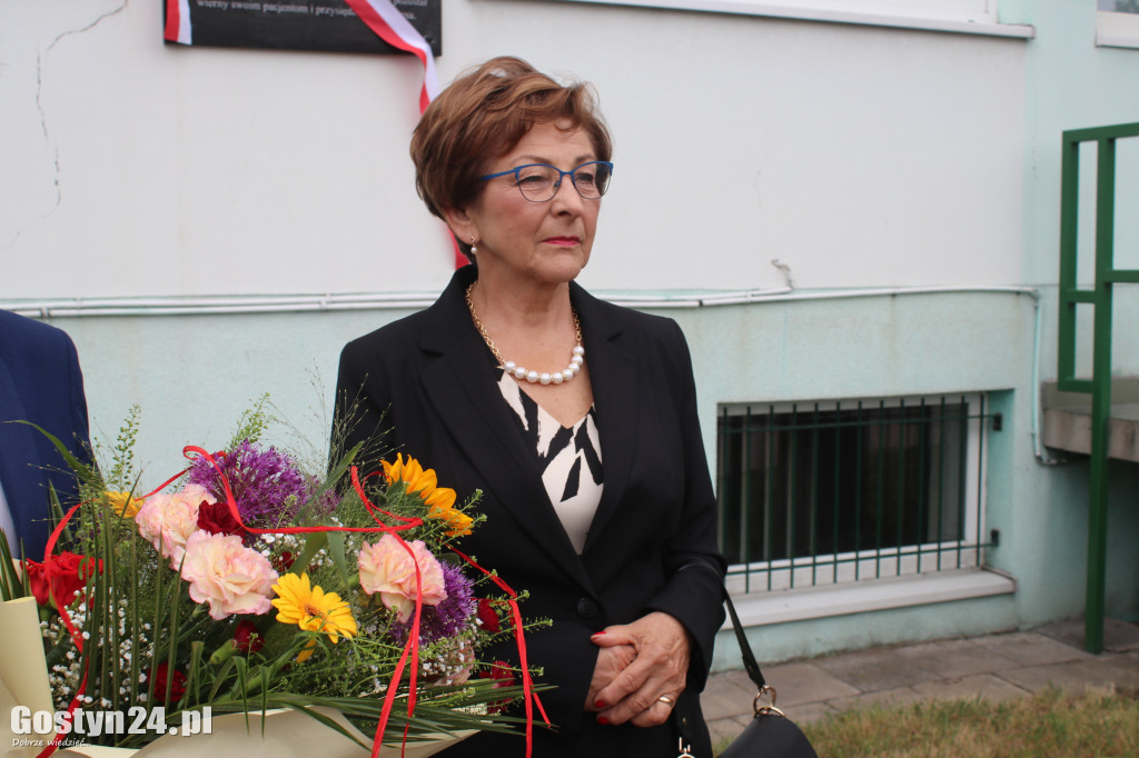 Odsłonięcie tablicy upamiętniającej dr Głuszaka