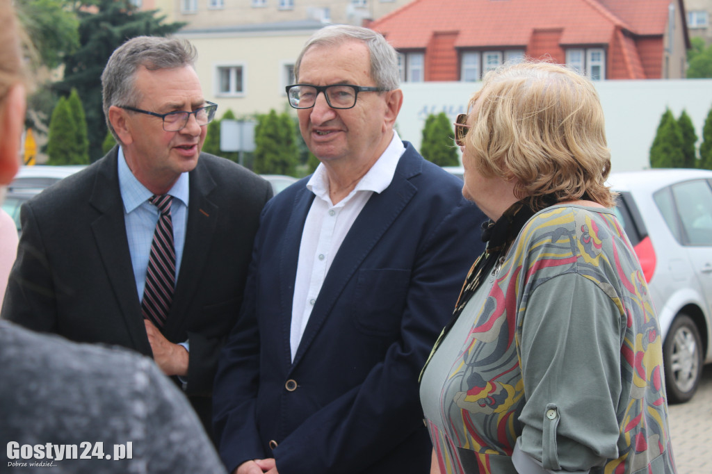 Odsłonięcie tablicy upamiętniającej dr Głuszaka