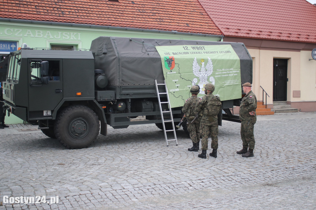 Powiatowy Dzień Bezpieczeństwa na rynku w Gostyniu