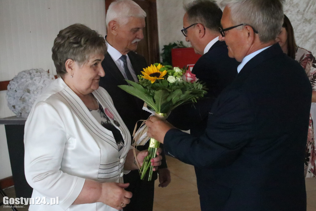 Wręczenie medali za długoletnie pożycie w gminie Pępowo