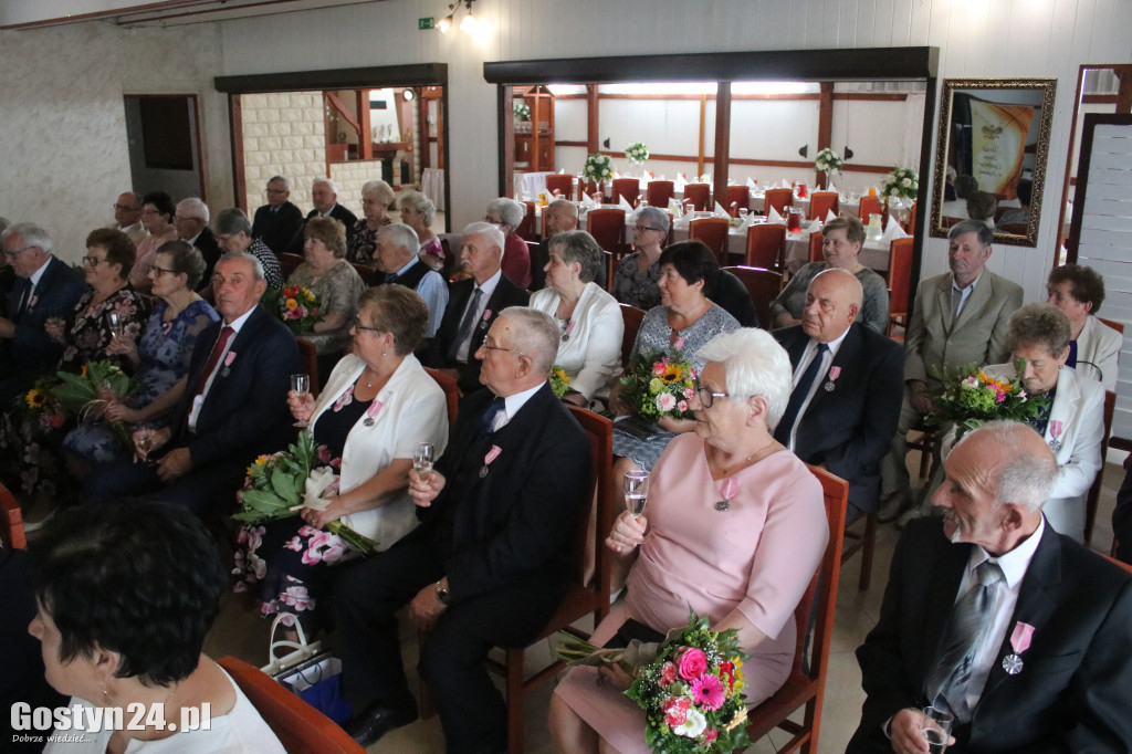 Wręczenie medali za długoletnie pożycie w gminie Pępowo