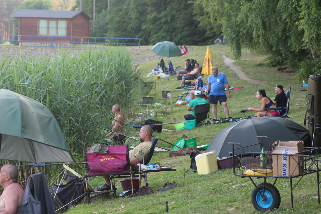 Zawody wędkarskie. I Jeżewskie Manewry 24H