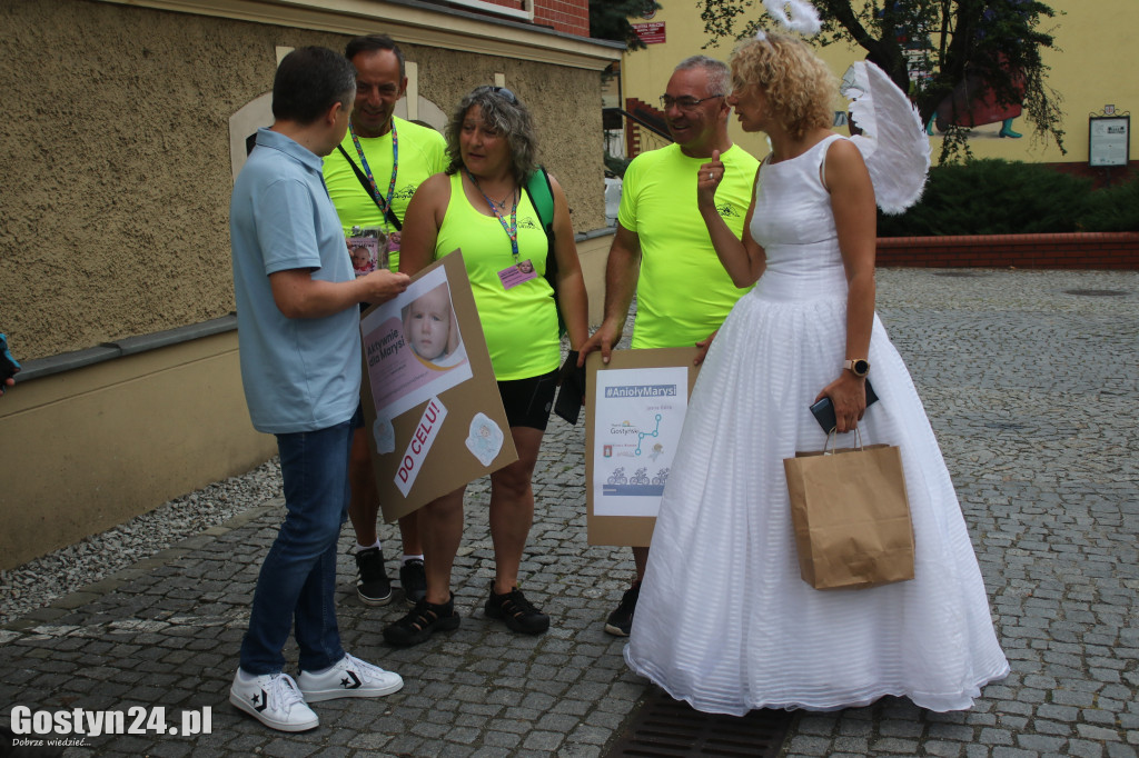 Charytatywna pielgrzymka rowerowa dla Marysi