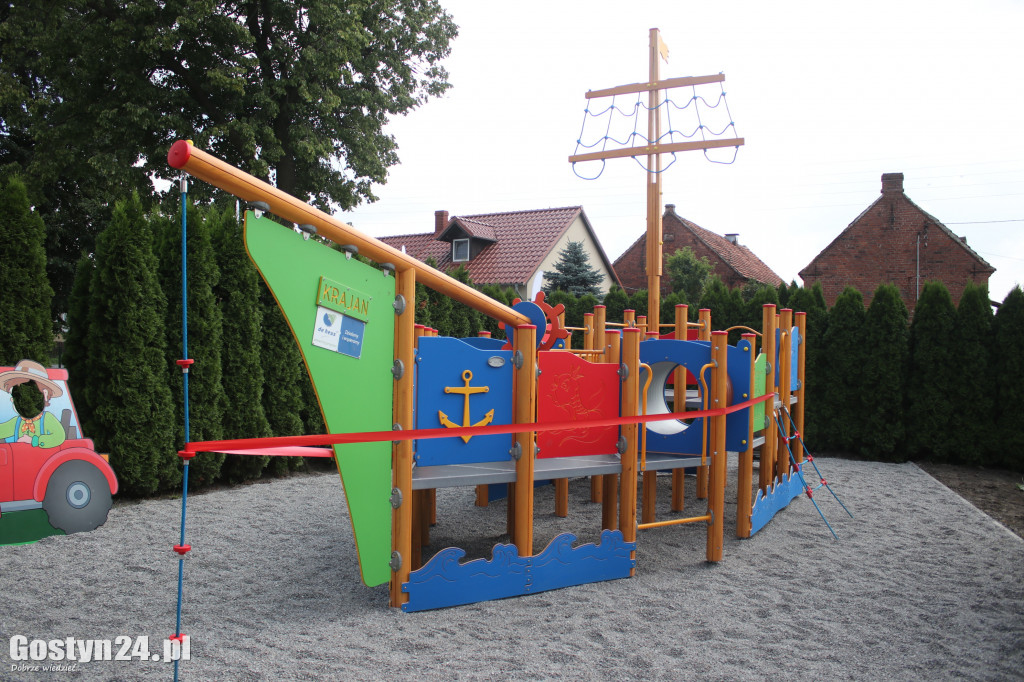 Nowa atrakcja w Krajewicach - statek Krajan