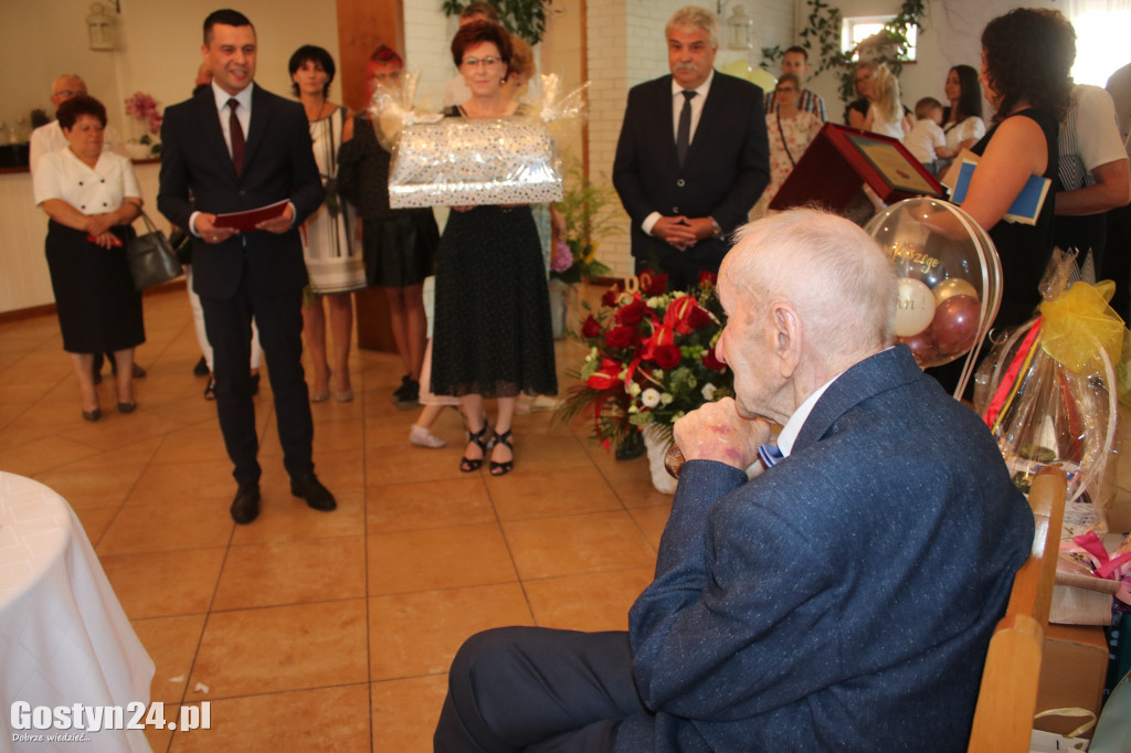 Setne urodziny pana Mariana Machowiaka z Rokosowa