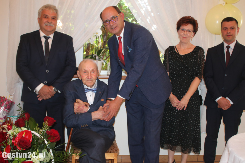 Setne urodziny pana Mariana Machowiaka z Rokosowa