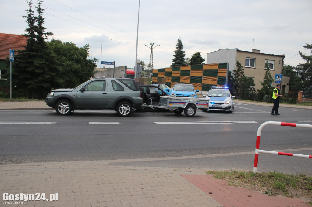 Zderzenie na gostyńskim skrzyżowaniu