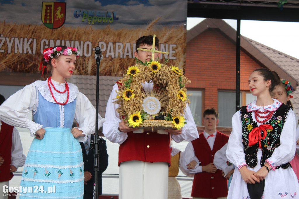 Dożynki gminno - parafialne w Pępowie