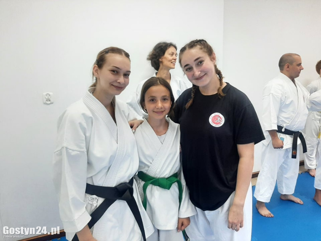 Karatecy na obozie w Ośrodku Szkolenia Sportowego w Brzedni.