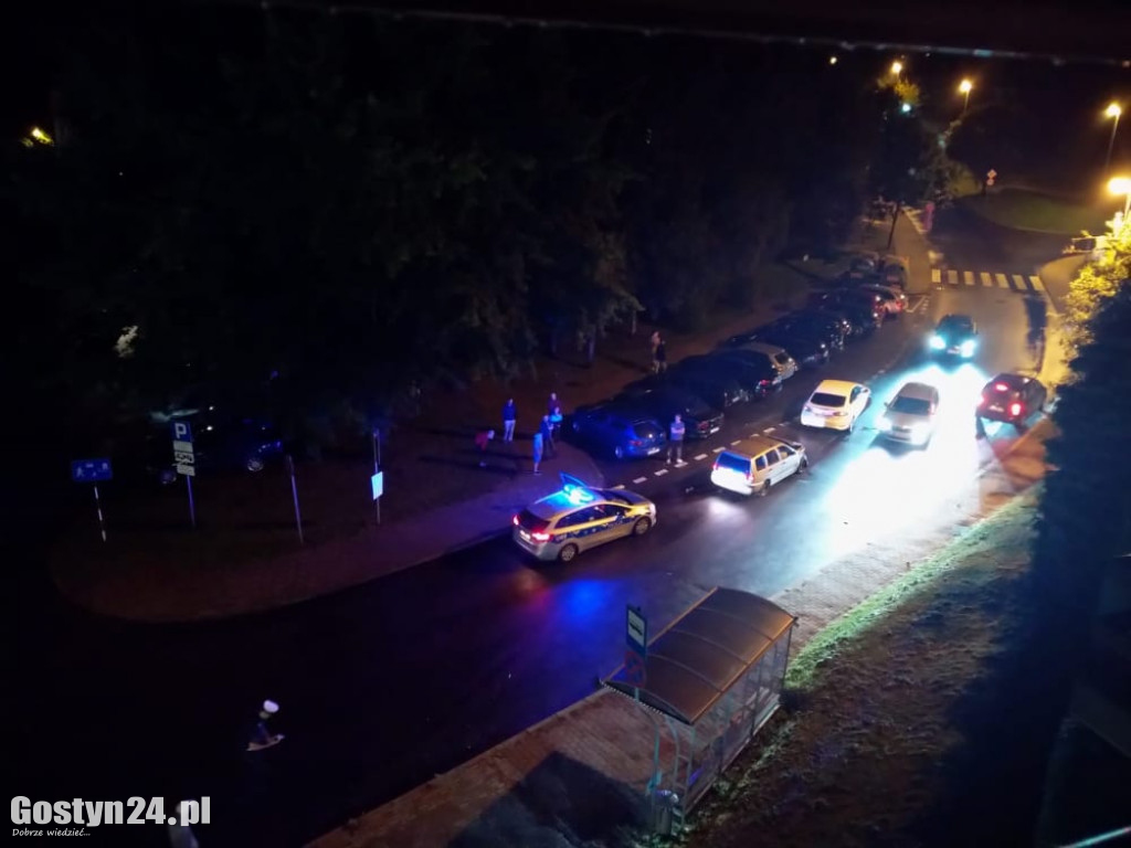 Obywatelskie zatrzymanie pijanego kierowcy w Gostyniu