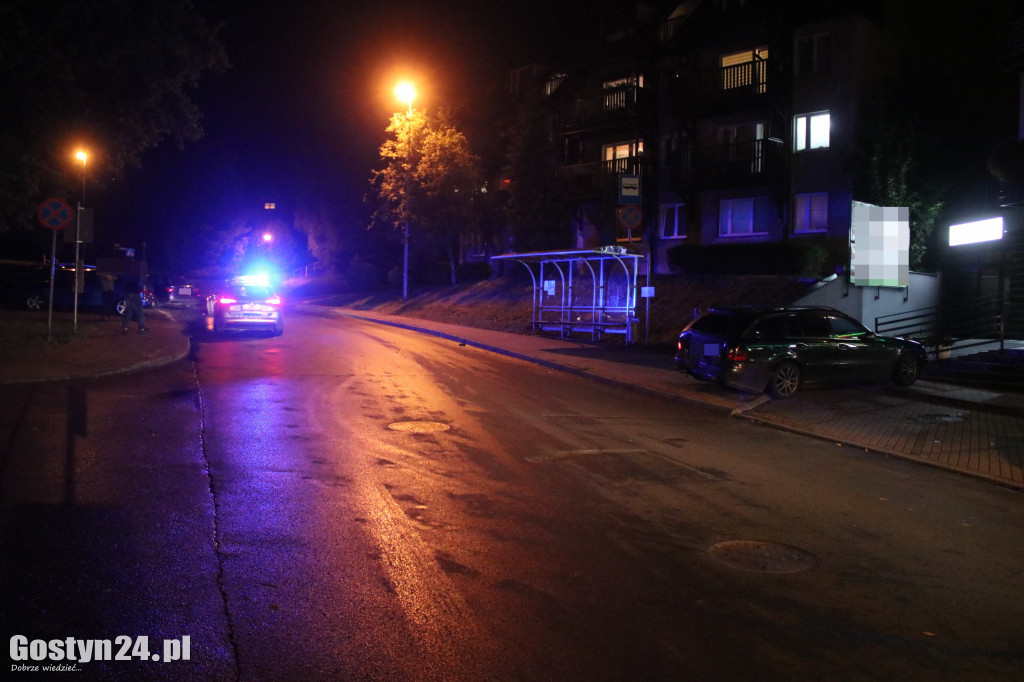 Obywatelskie zatrzymanie pijanego kierowcy w Gostyniu