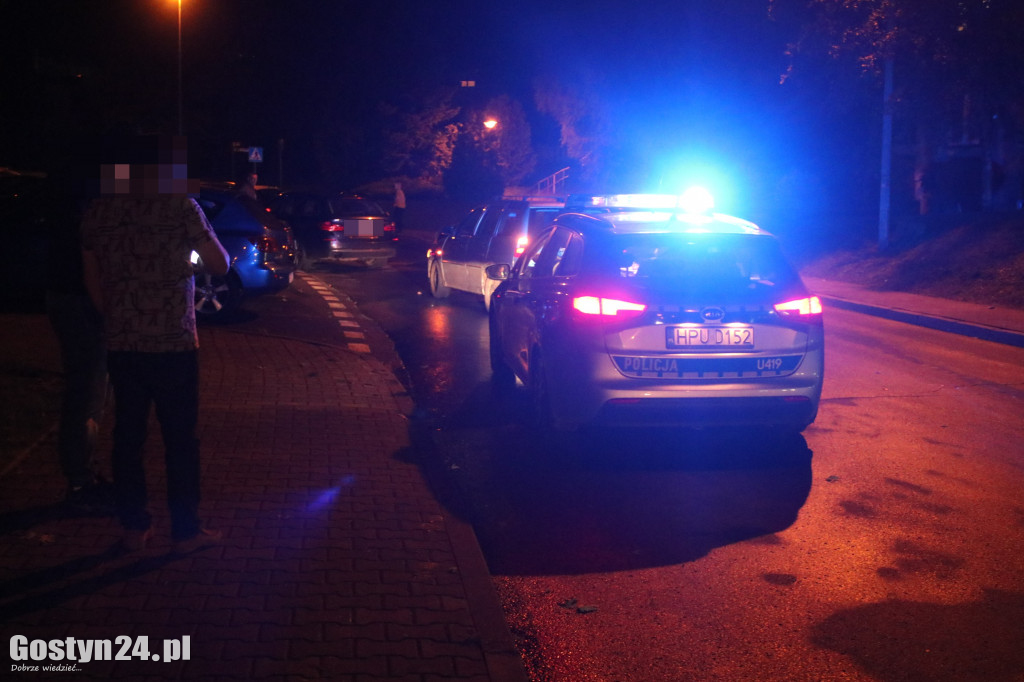 Obywatelskie zatrzymanie pijanego kierowcy w Gostyniu