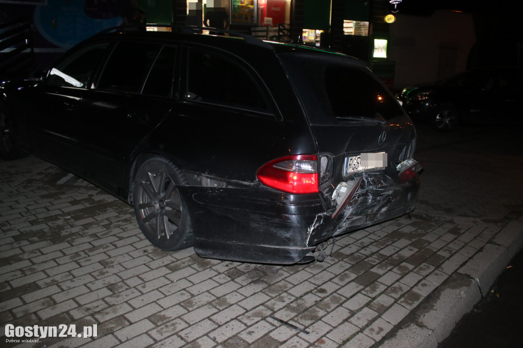 Obywatelskie zatrzymanie pijanego kierowcy w Gostyniu