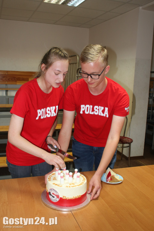 Powitanie medalistów z KS Start Gostyń