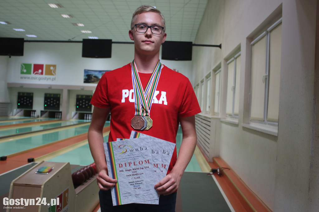 Powitanie medalistów z KS Start Gostyń