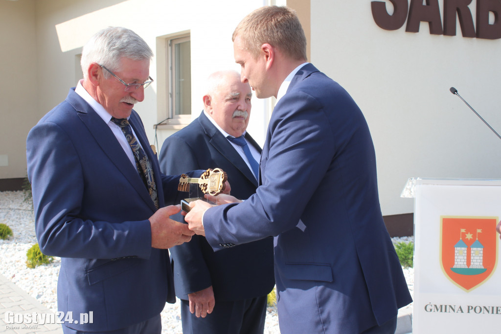 Oficjalne otwarcie świetlicy w Sarbinowie