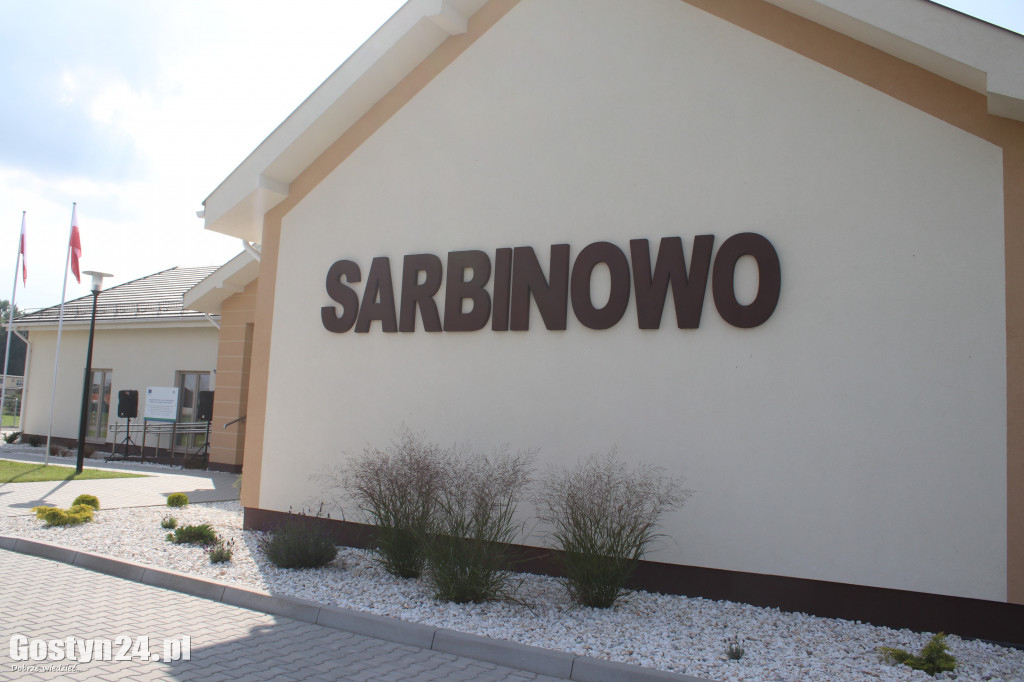 Oficjalne otwarcie świetlicy w Sarbinowie