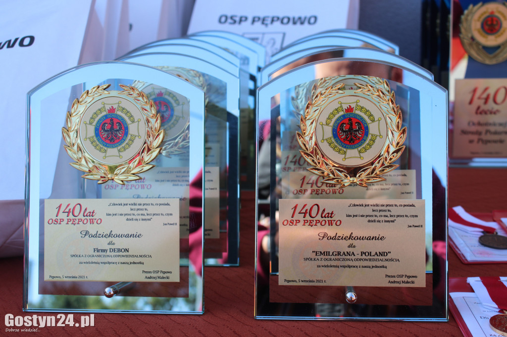 Uroczystość 140-lecia OSP Pępowo
