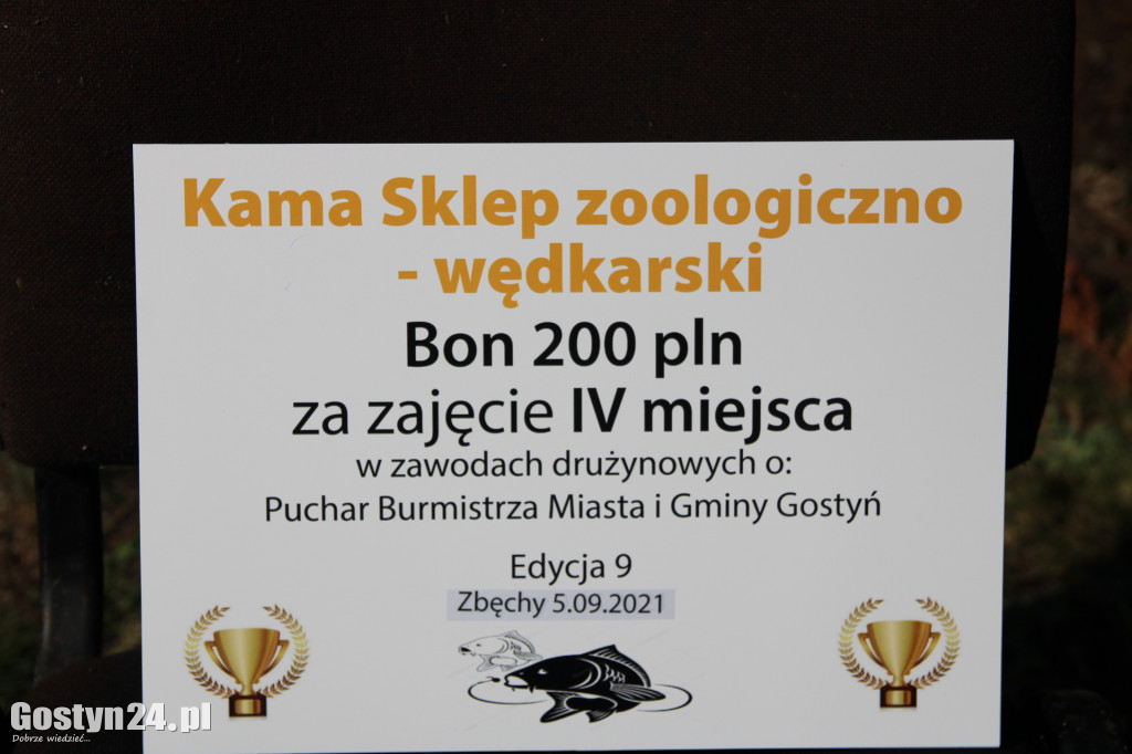 Otwarte Zawody Wędkarskie o Puchar Burmistrza Gostynia,