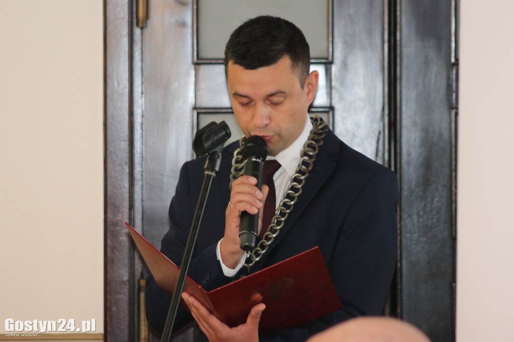 Uroczystość wręczenia medali za długoletnie pożycie w Poniecu