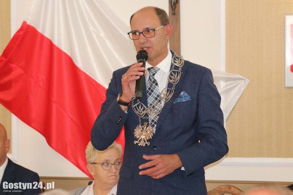 Uroczystość wręczenia medali za długoletnie pożycie w Poniecu