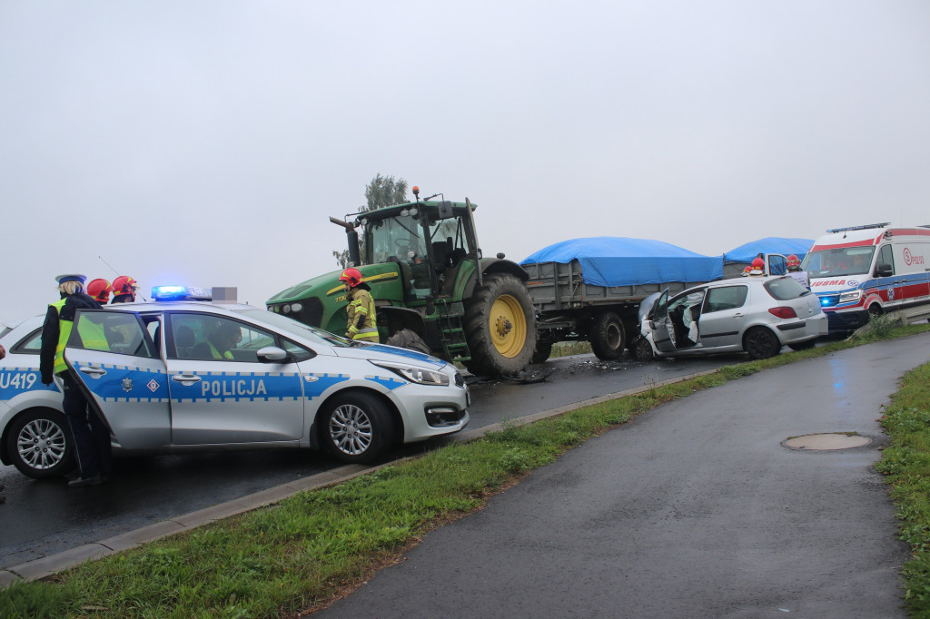 Wypadek na trasie Gostyń-Grabonóg