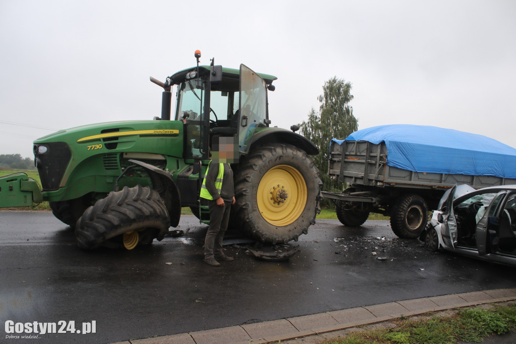 Wypadek na trasie Gostyń-Grabonóg