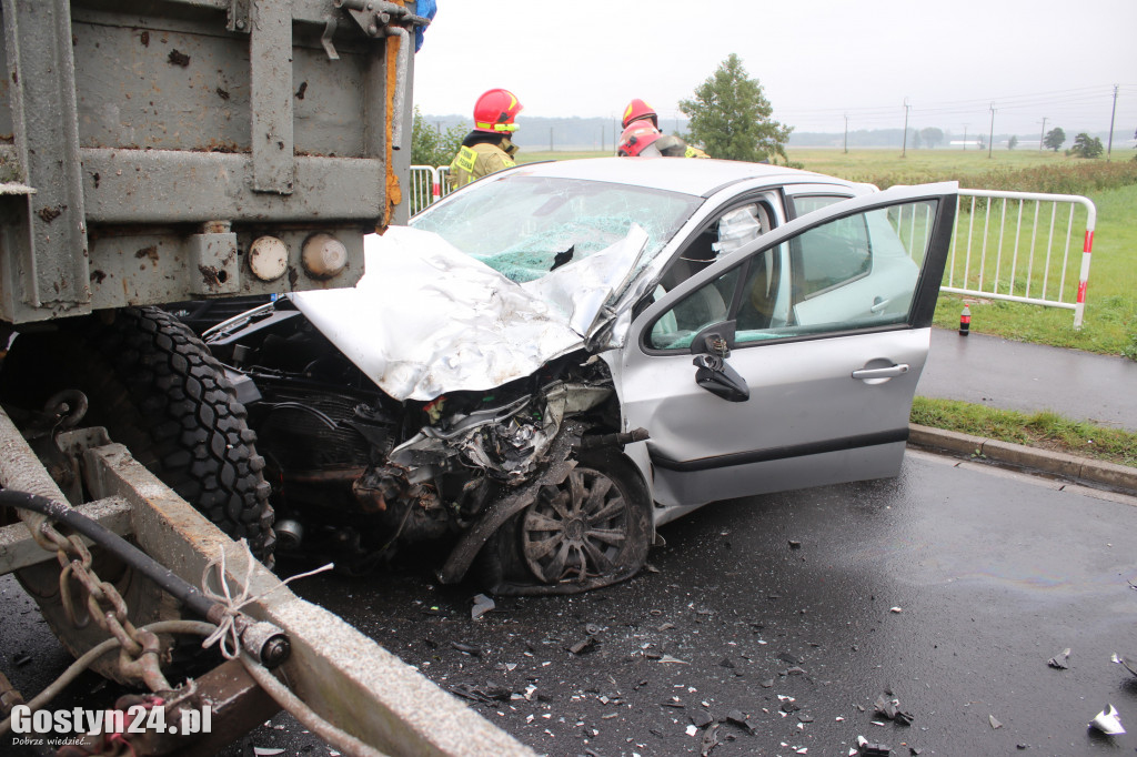 Wypadek na trasie Gostyń-Grabonóg