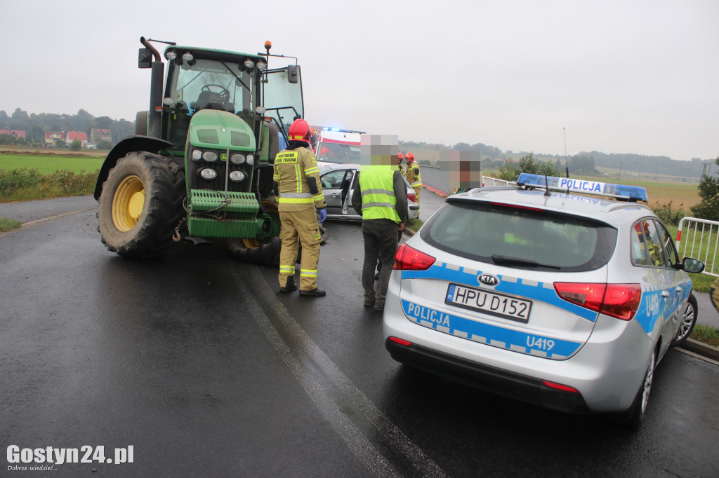 Wypadek na trasie Gostyń-Grabonóg