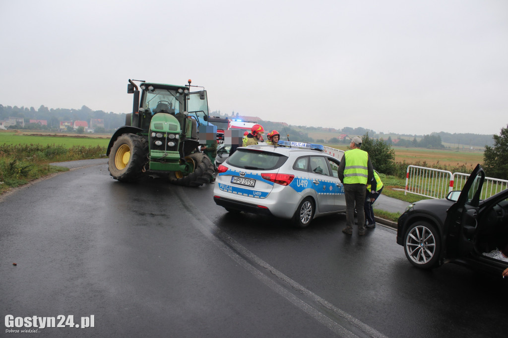 Wypadek na trasie Gostyń-Grabonóg