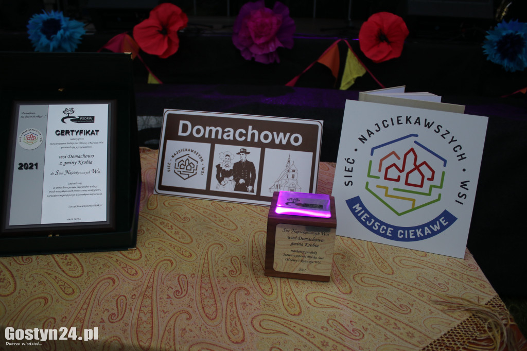 Certyfikat Sieci Najciekawszych Wsi dla Domachowa