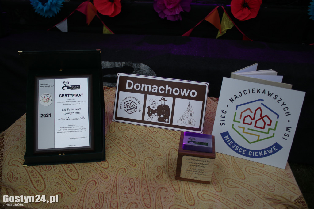 Certyfikat Sieci Najciekawszych Wsi dla Domachowa