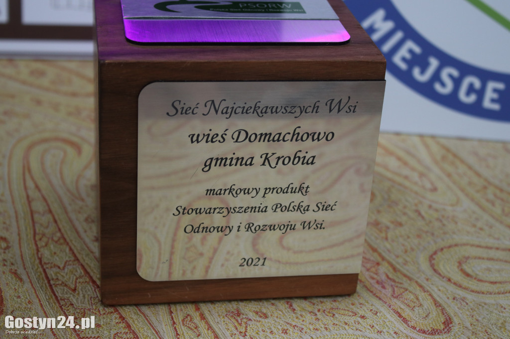 Certyfikat Sieci Najciekawszych Wsi dla Domachowa