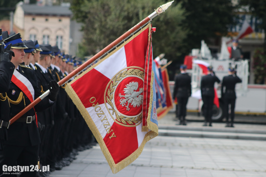 Nadanie i przekazanie sztandaru KP PSP Gostyń