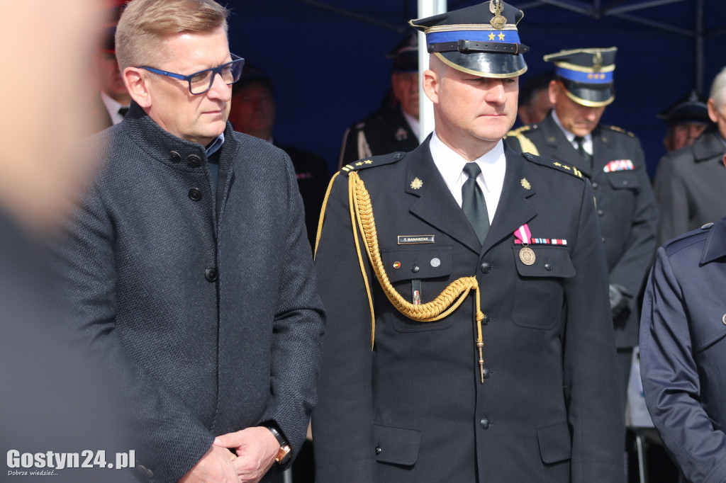 Nadanie i przekazanie sztandaru KP PSP Gostyń