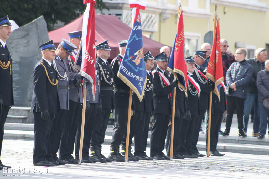 Nadanie i przekazanie sztandaru KP PSP Gostyń