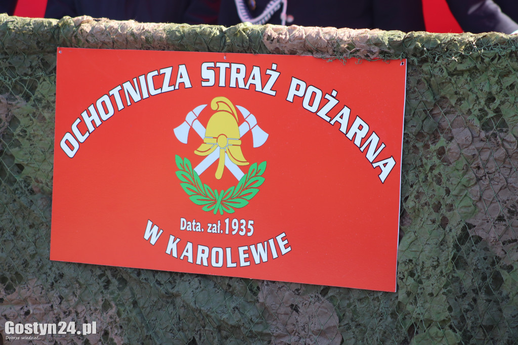 Wręczenie promes OSP w Karolewie