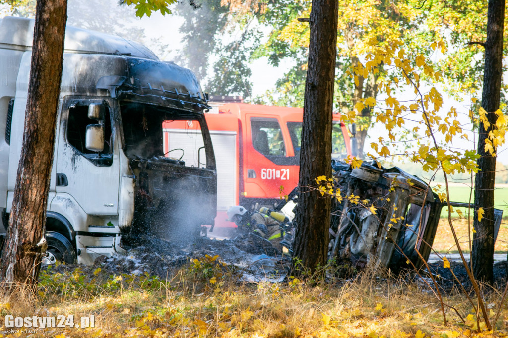 Tragiczny wypadek na trasie Gostyn - Poznań.