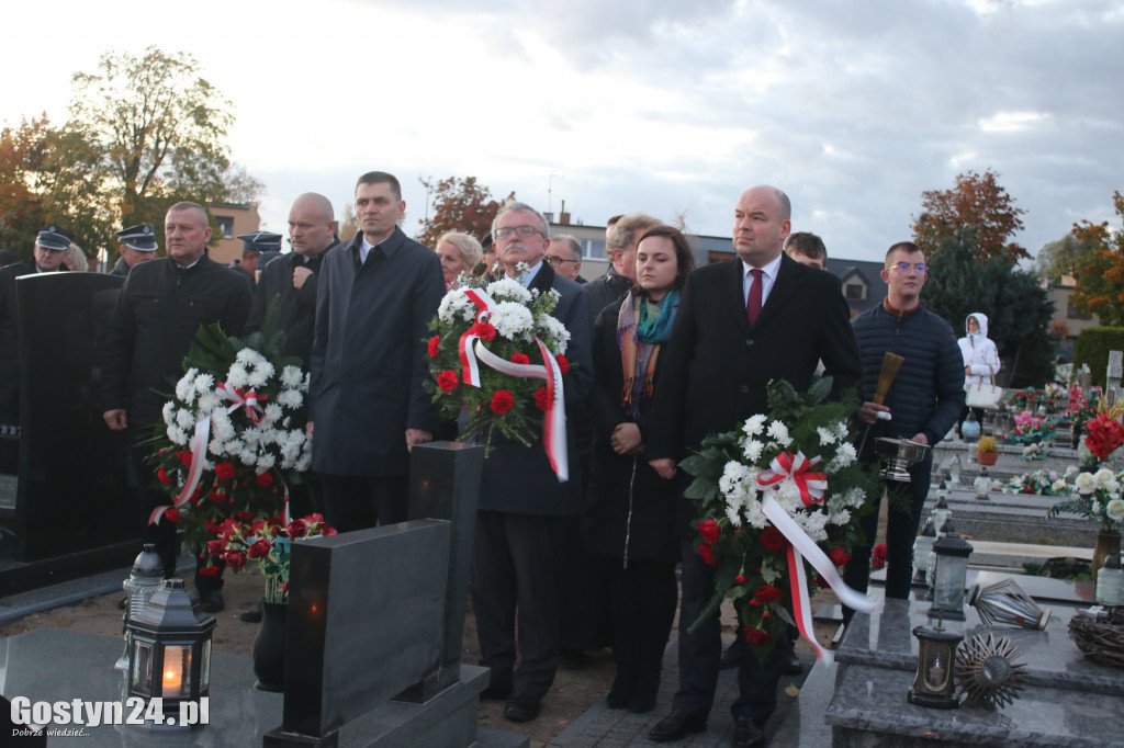 Odsłonięcie nowego pomnika ofiar w Krobi