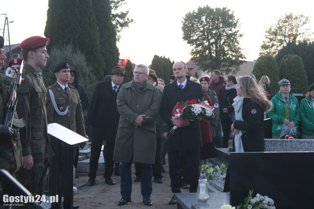Odsłonięcie nowego pomnika ofiar w Krobi