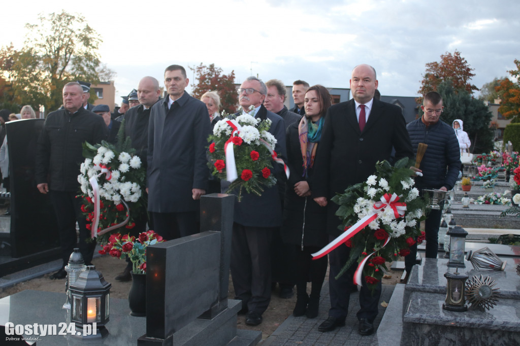 Odsłonięcie nowego pomnika ofiar w Krobi