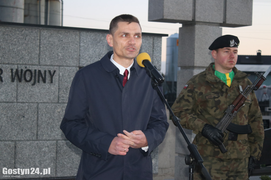 Odsłonięcie nowego pomnika ofiar w Krobi