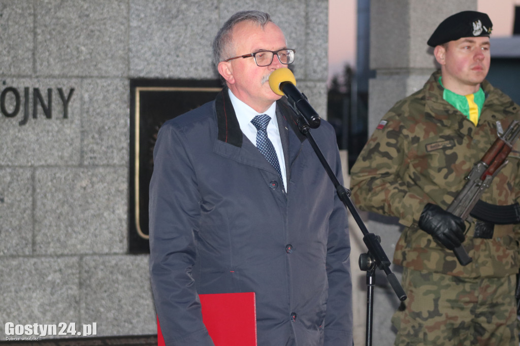 Odsłonięcie nowego pomnika ofiar w Krobi