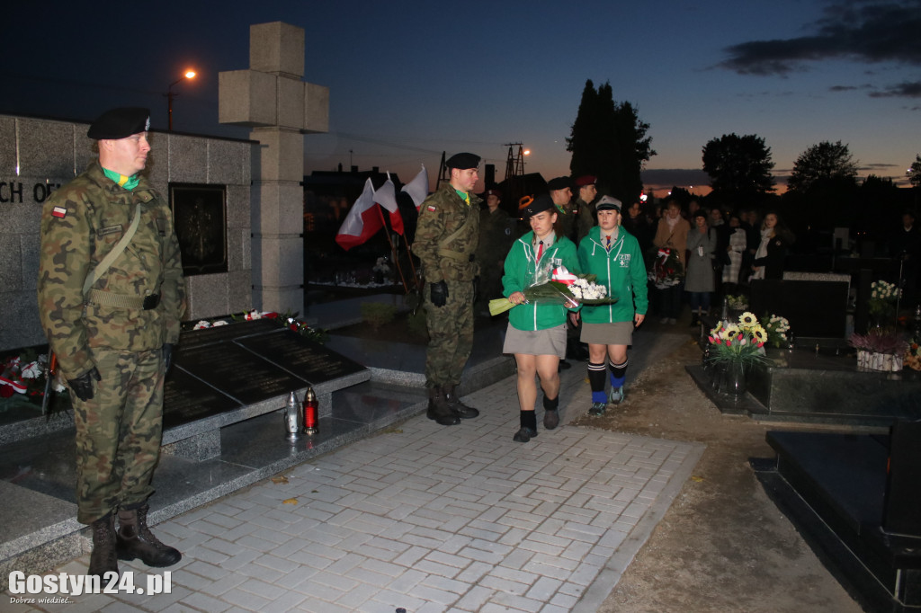 Odsłonięcie nowego pomnika ofiar w Krobi
