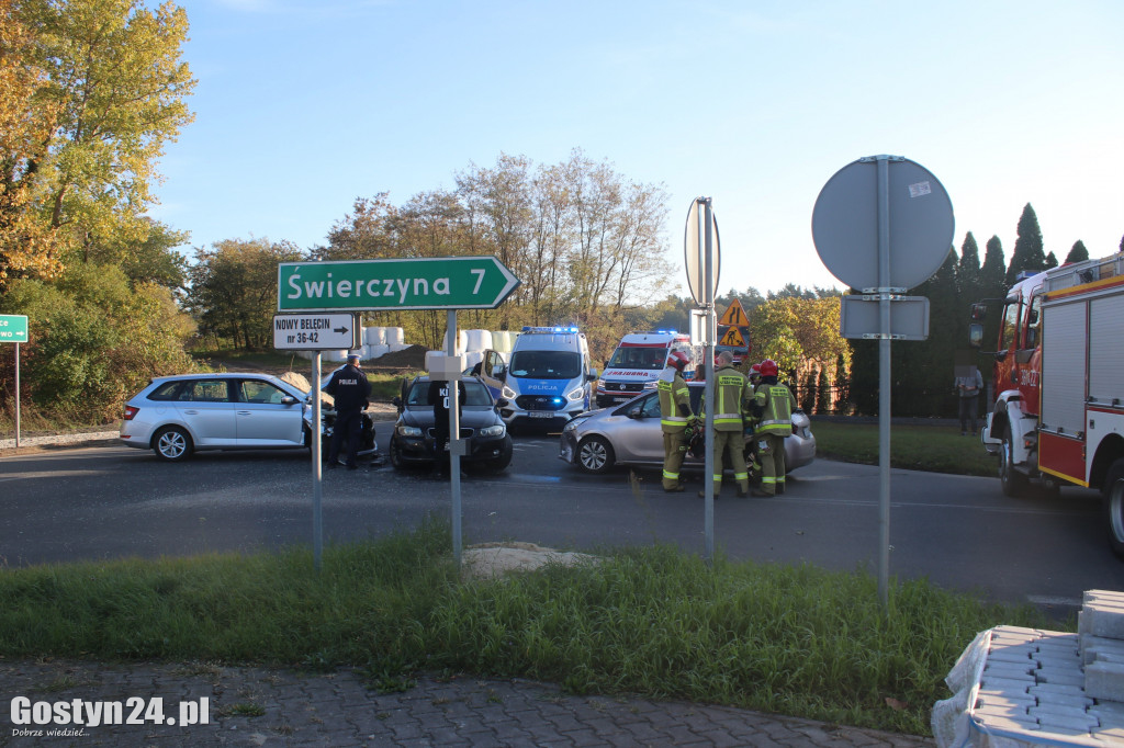 Dwa zdarzenia drogowe w krótkim czasie