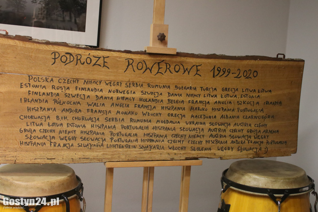 Wernisaż wystawy Macieja Grzymisławskiego Swoją Drogą